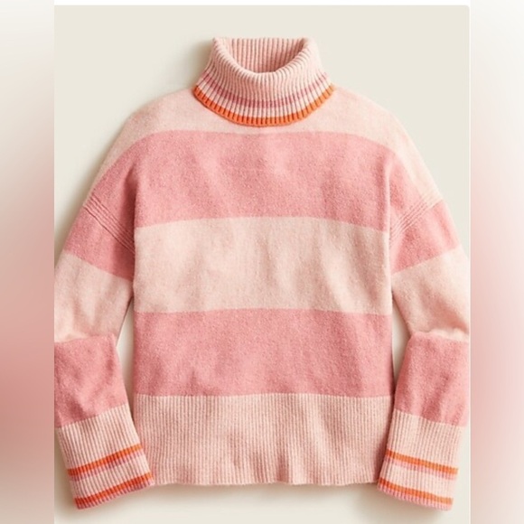 J. Crew Sweaters - Women’s J. Crew striped turtleneck sweater, size XS